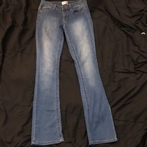 Stretchy bootcut jeans